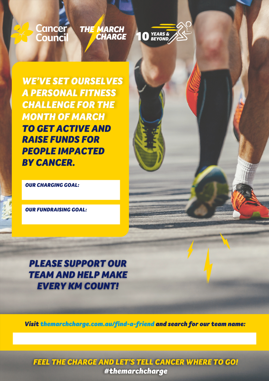 Support Our Teams - Poster. Editable